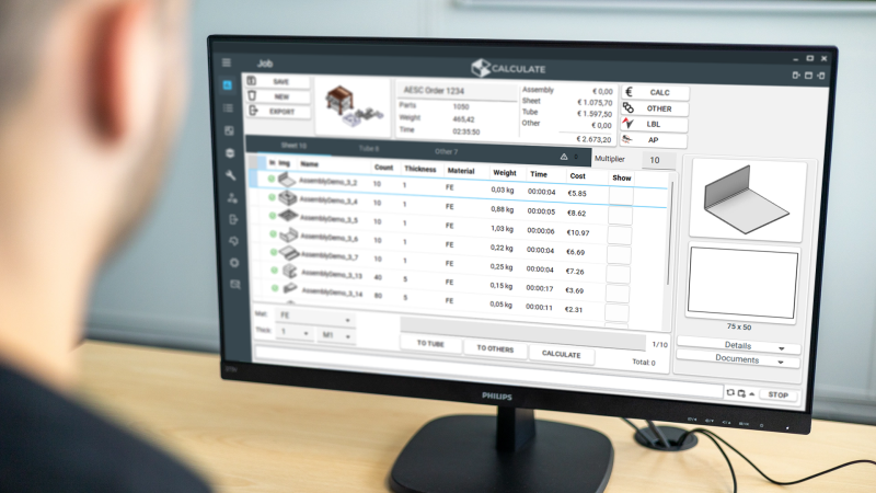 Calculate header 2025
